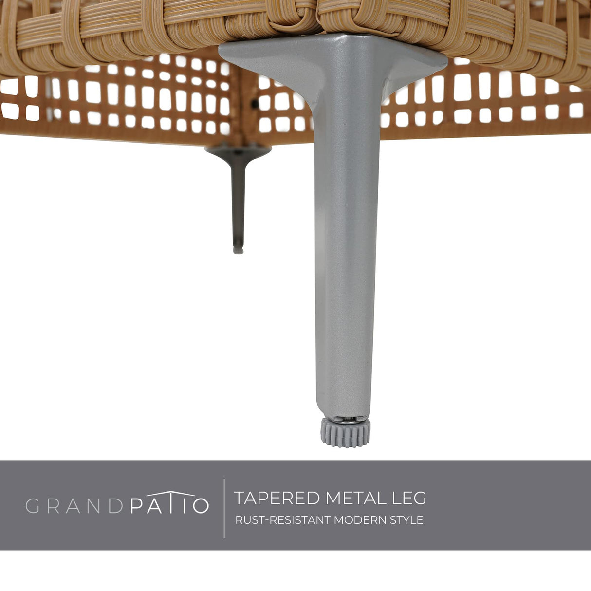 7-Piece Wicker Patio Furniture Set, All-Weather Outdoor Sectional Sofa