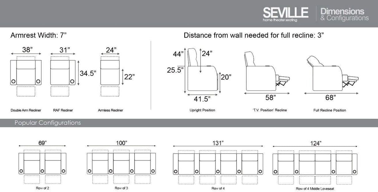 Leather Gel - Power Recline - USB Charging - Tray Tables - in-Arm Storage