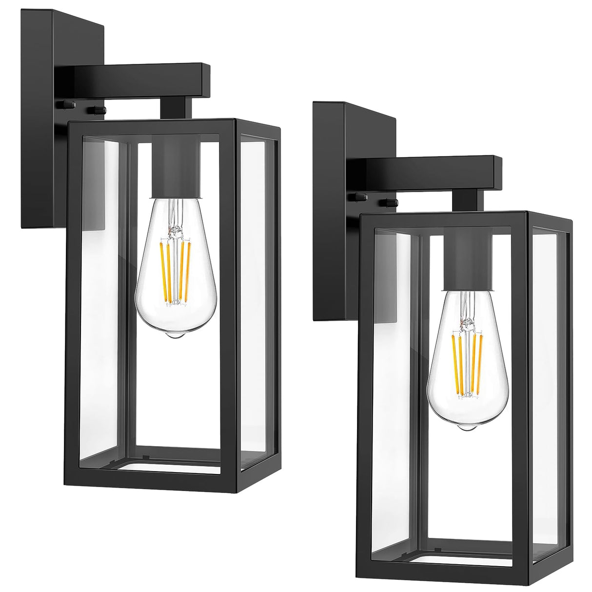 Outdoor Wall Sconce, Exterior Waterproof Wall Lantern Light Fixtures