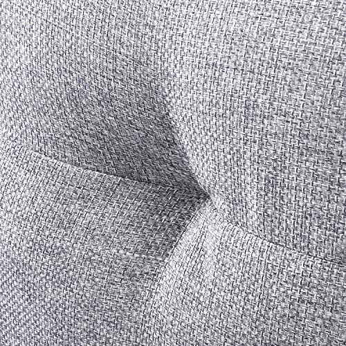 Ricardo Sofa Couch / Tufted Cushions / Easy, Tool-Free Assembly, Soft Grey