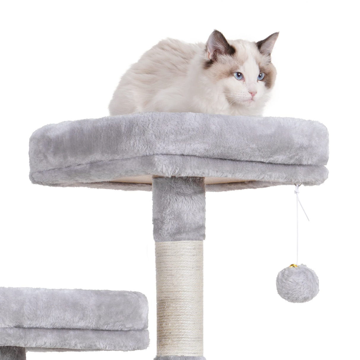 Cat Tree, Cat Tower for Indoor Cats,Multi-Level Cat Furniture Condo for Cats with Padded