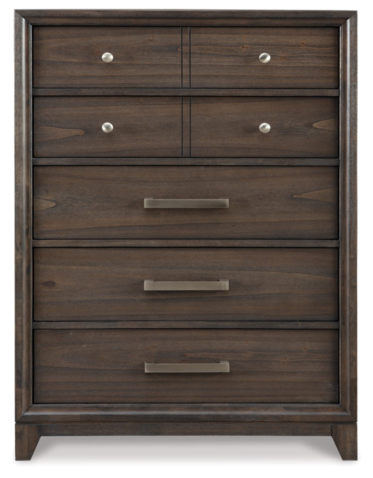 Brueban Transitional Contemporary 5 Drawer Chest