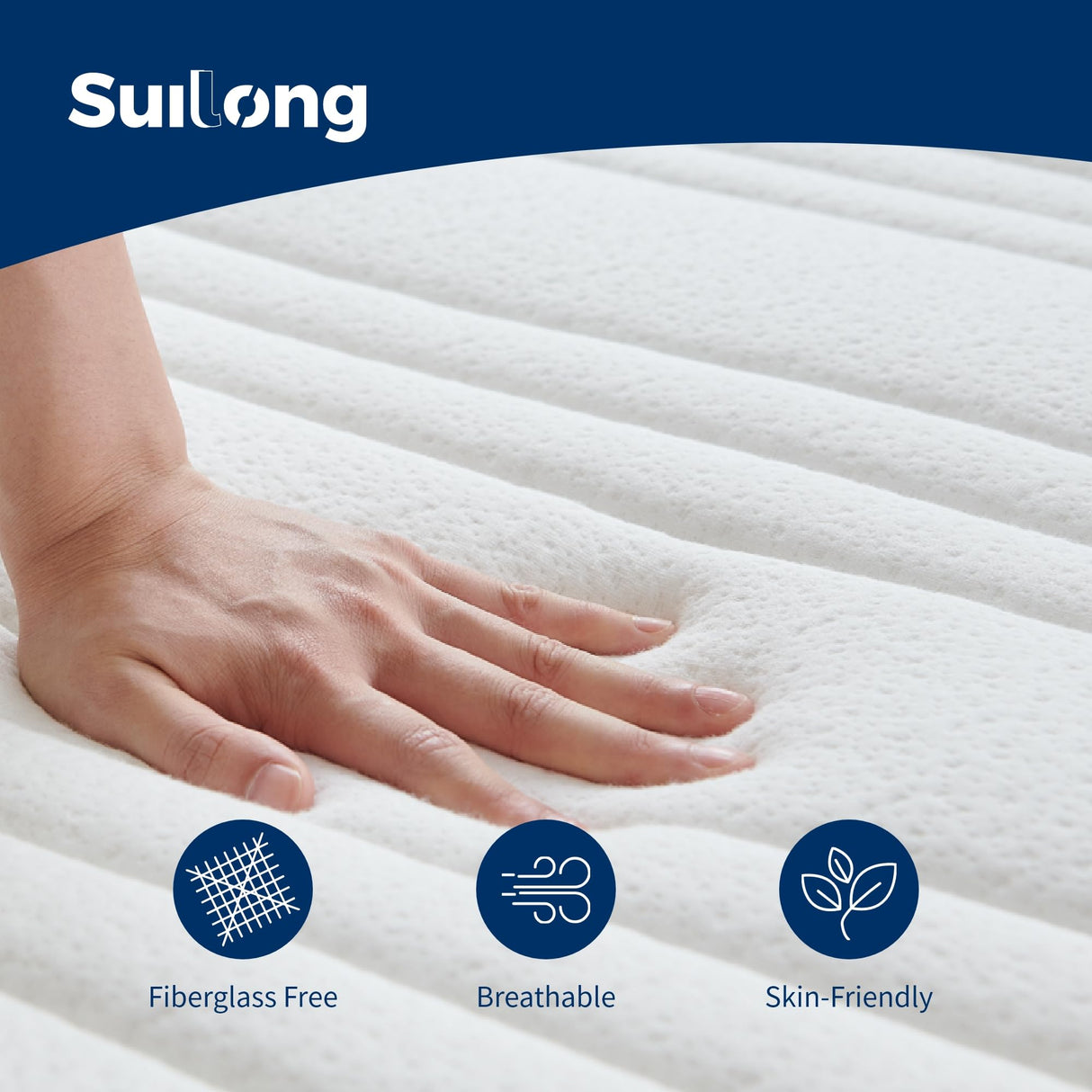 King Mattress 12 Inch Memory Foam and Pocket Coils Mattress