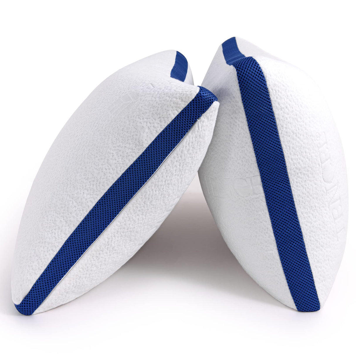 Cooling Bed Pillows for Sleeping 2 Pack Standard Size Shredded Foam