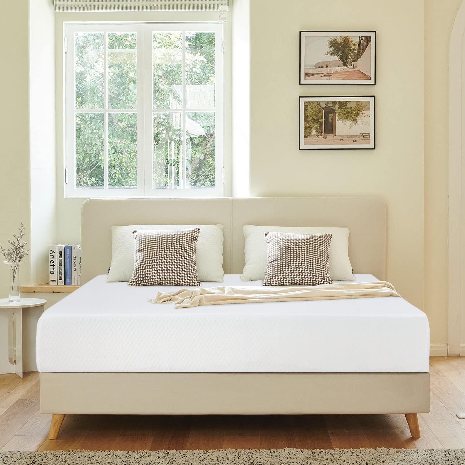 King Mattress 6 inch Gel Memory Foam Queen