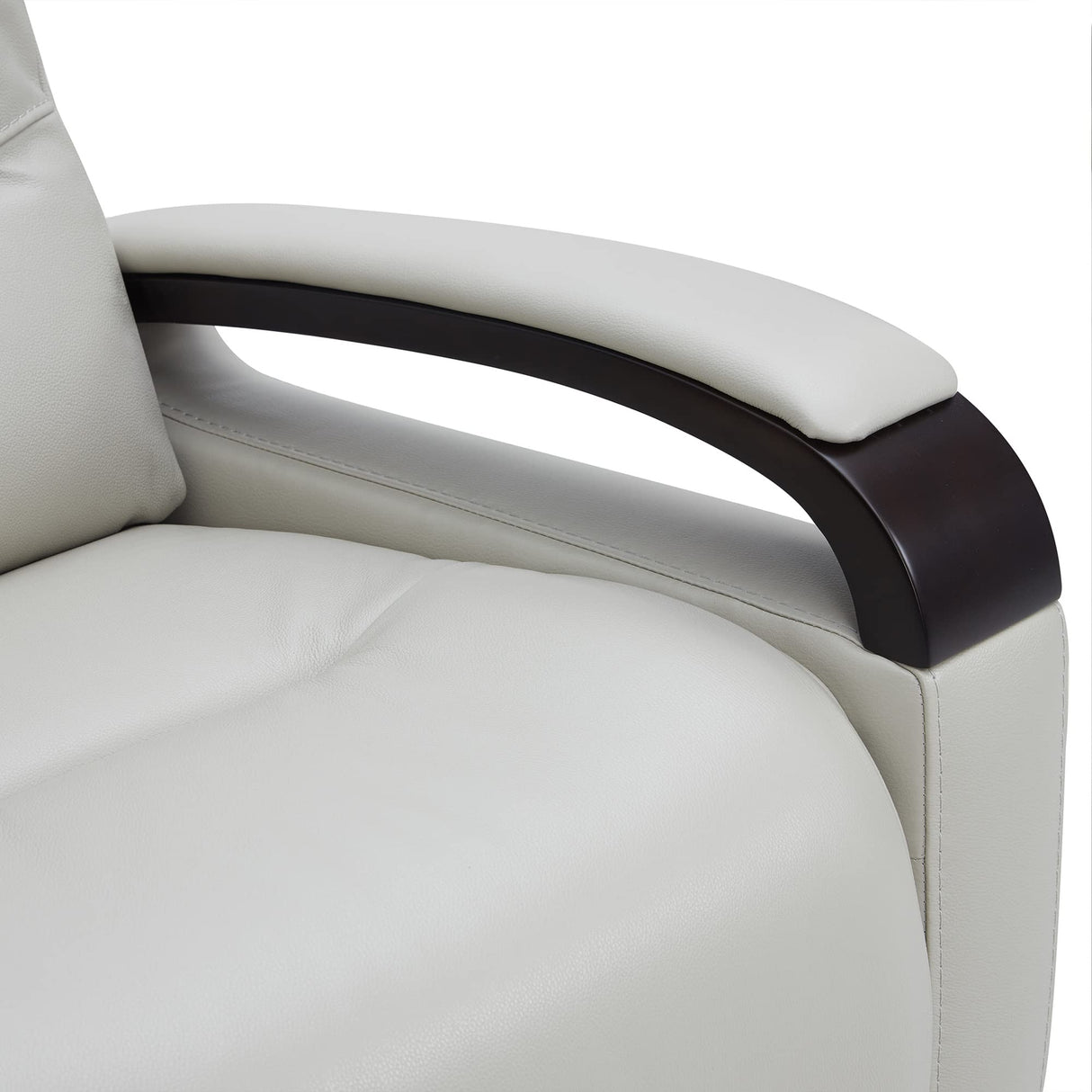 CloudChita Power Swivel Glider Recliner – USB, Headrest, Rocker Motion in Light Grey