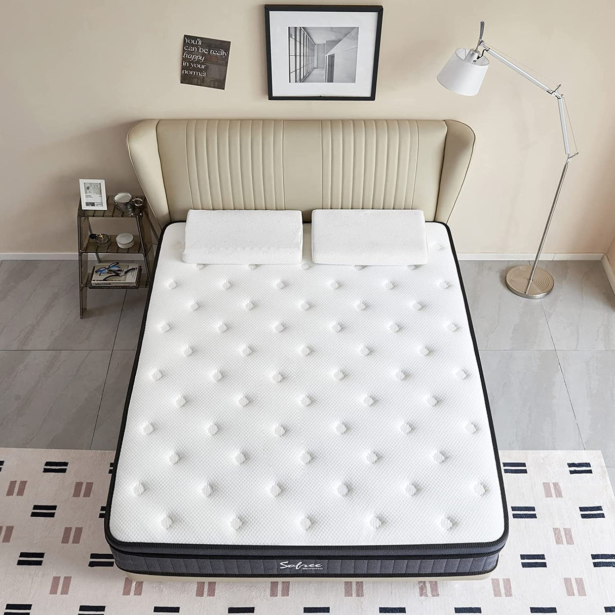 Full Size Mattress, 12 Inch Memory Foam Hybrid Mattress