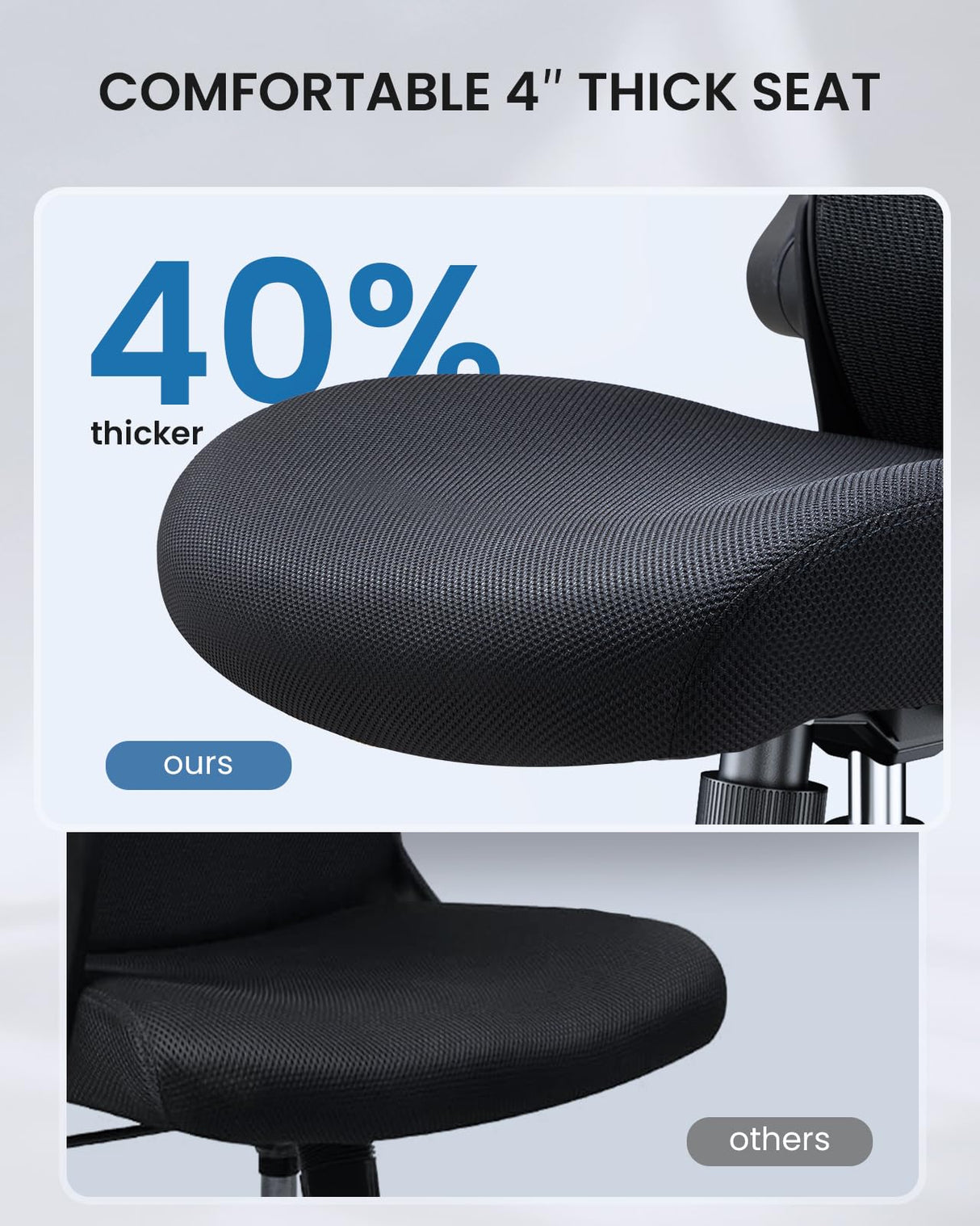 Ergonomic Office Chair, High Back Desk Chair