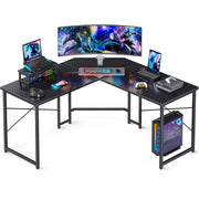 L Shaped Gaming Desk, 51 Inch Computer Desk with Monitor Stand