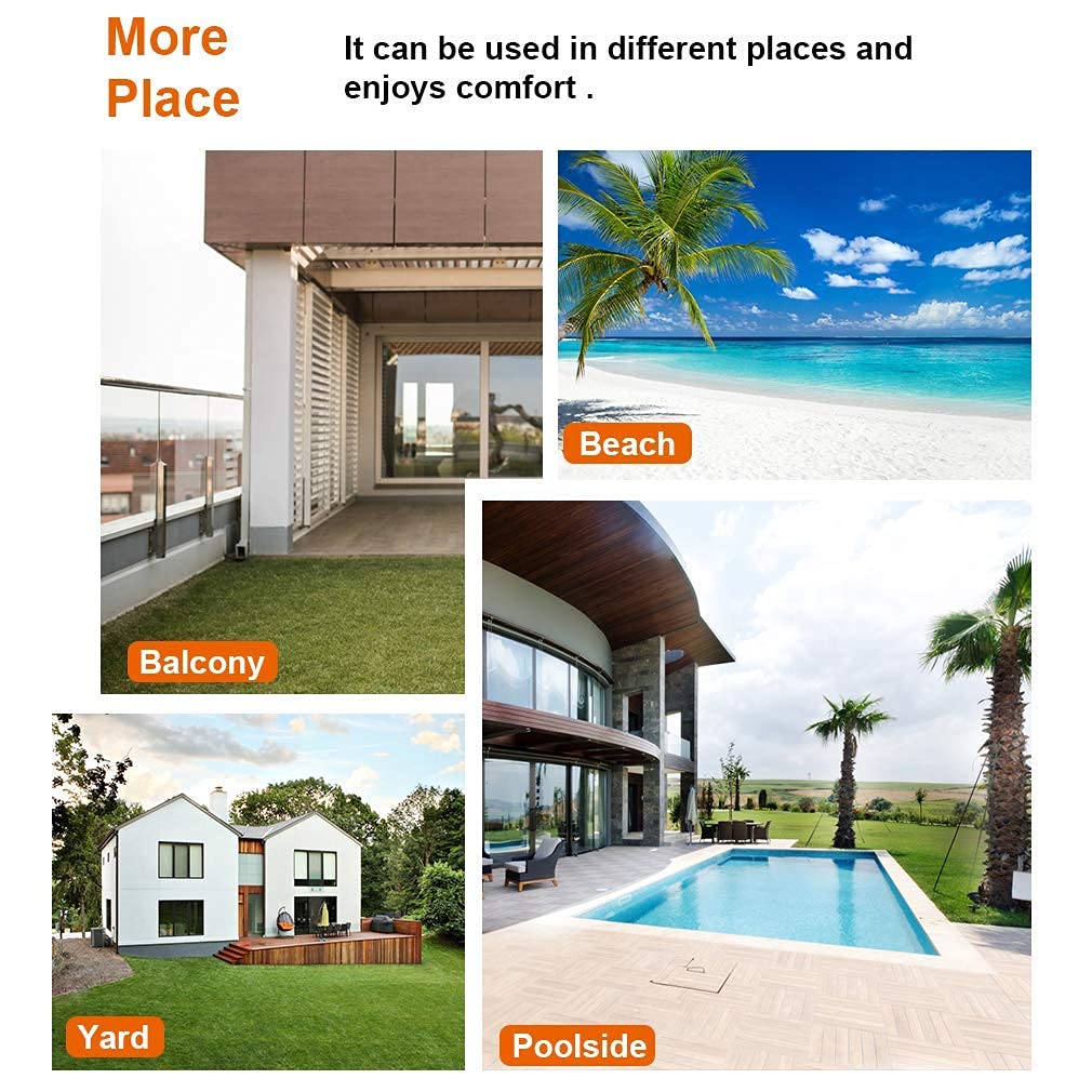 Patio Garden Armrests Sturdy Acacia Front Porch Chair 705Lbs Weight Capacity