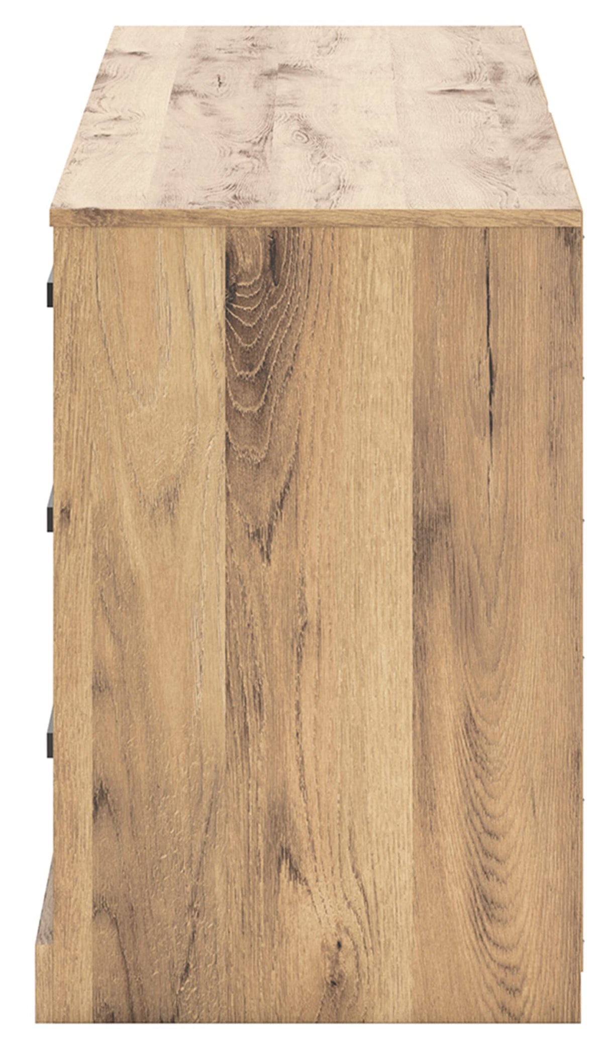 Larstin Rustic 6 Smooth-Gliding Drawer Dresser, Brown