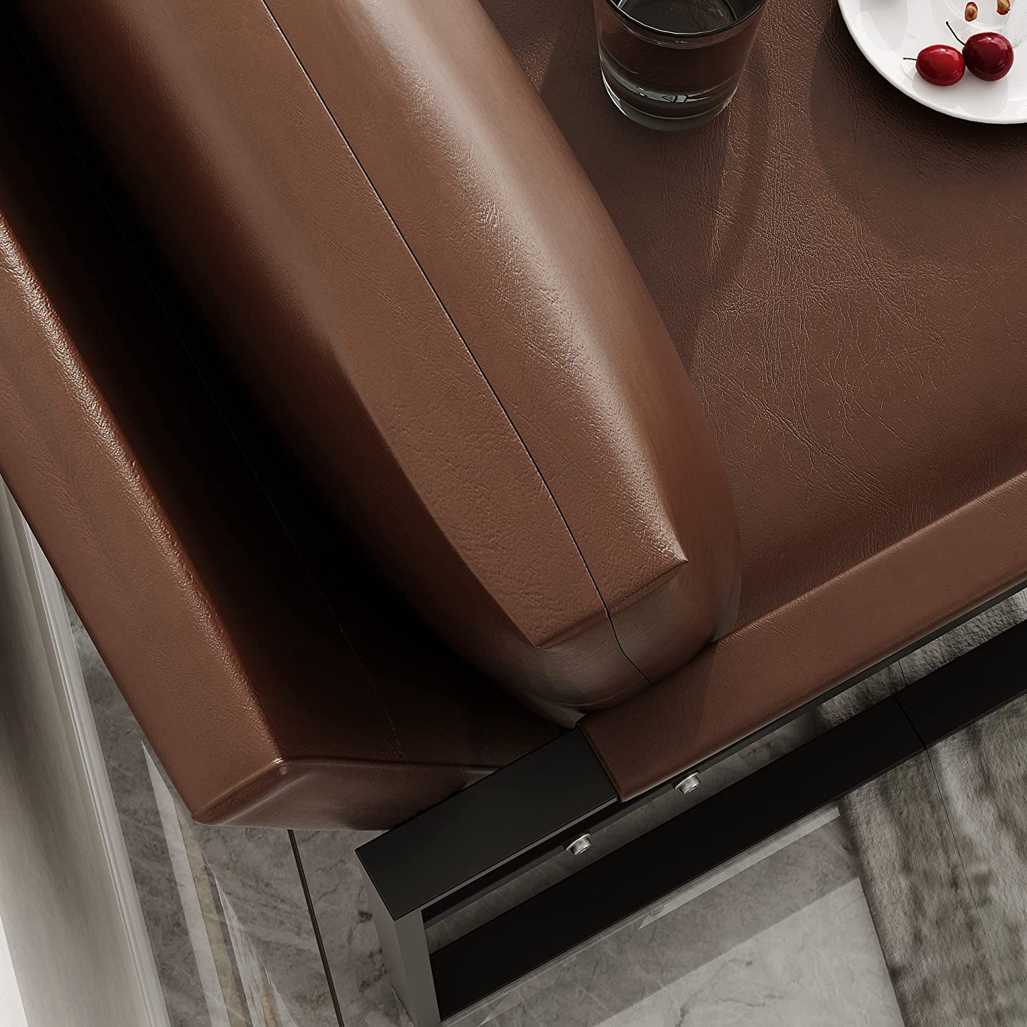 Accent Chair Sofa Chair with Extra-Thick Padded Backrest and Seat Cushion Single Sofa