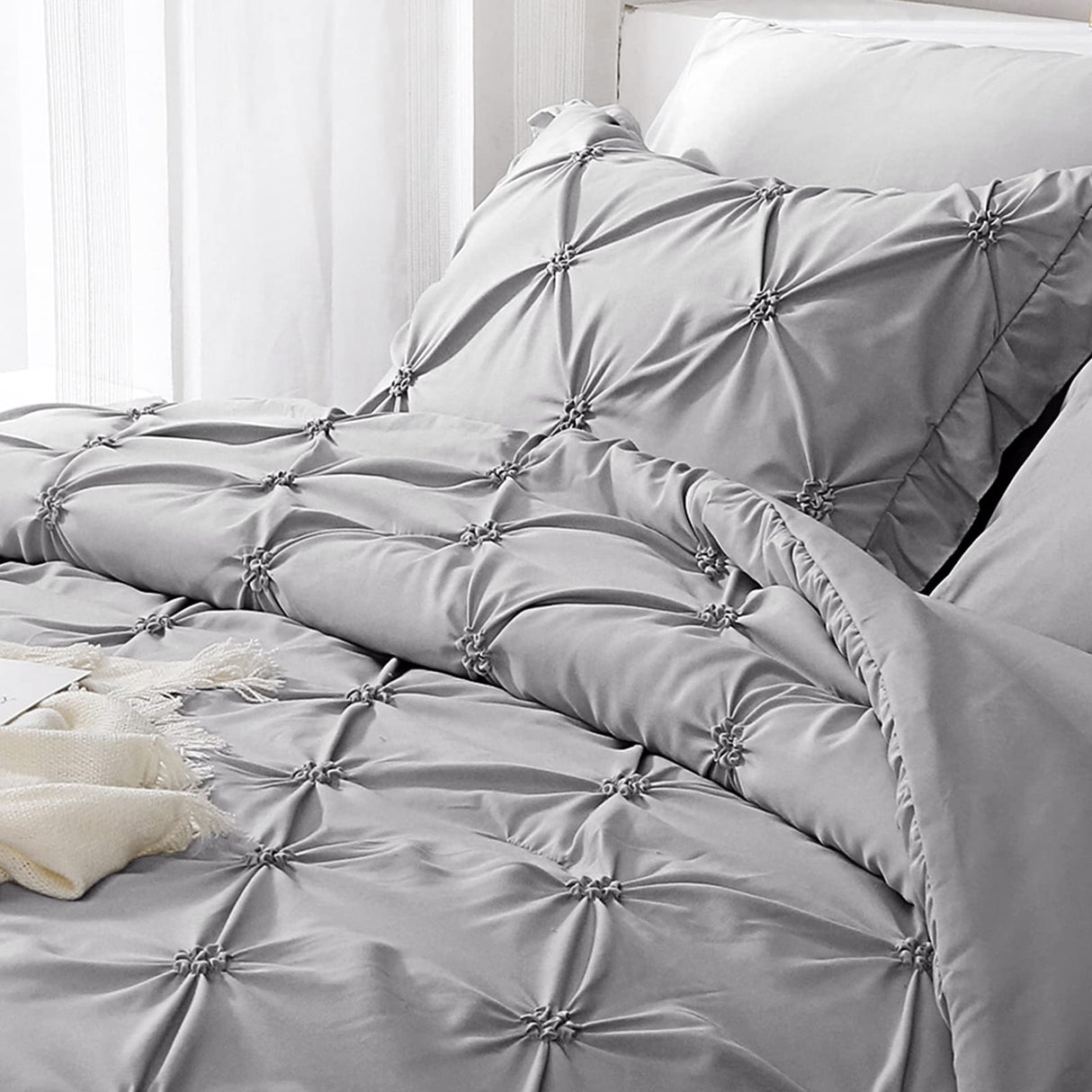 Queen Comforter Set 7 Pieces