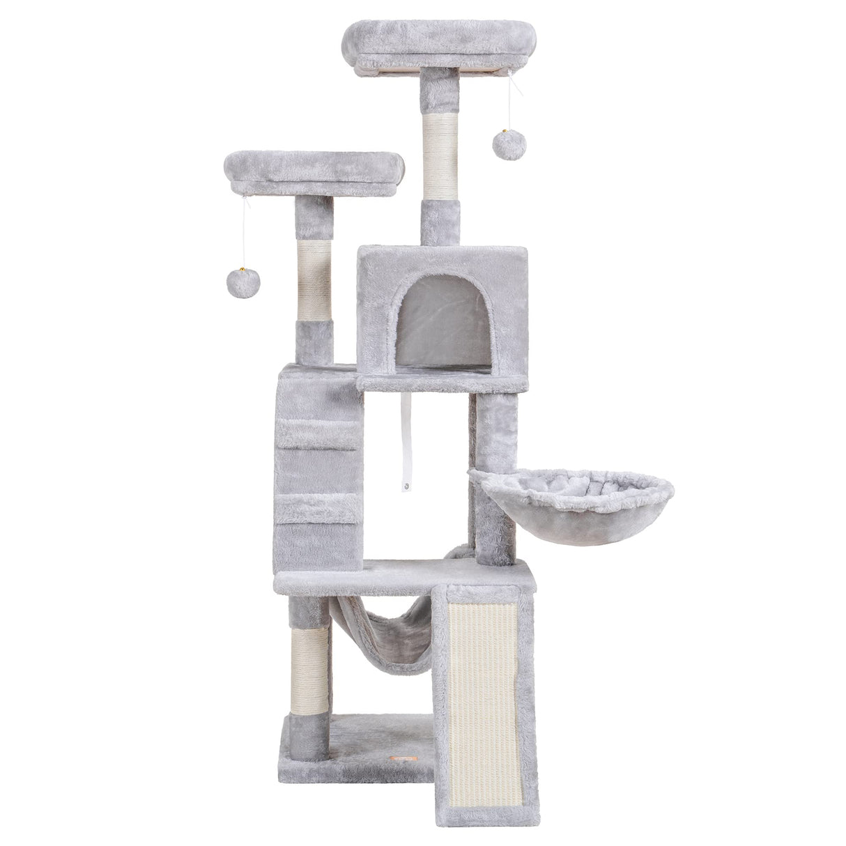 Cat Tree, Cat Tower for Indoor Cats,Multi-Level Cat Furniture Condo for Cats with Padded