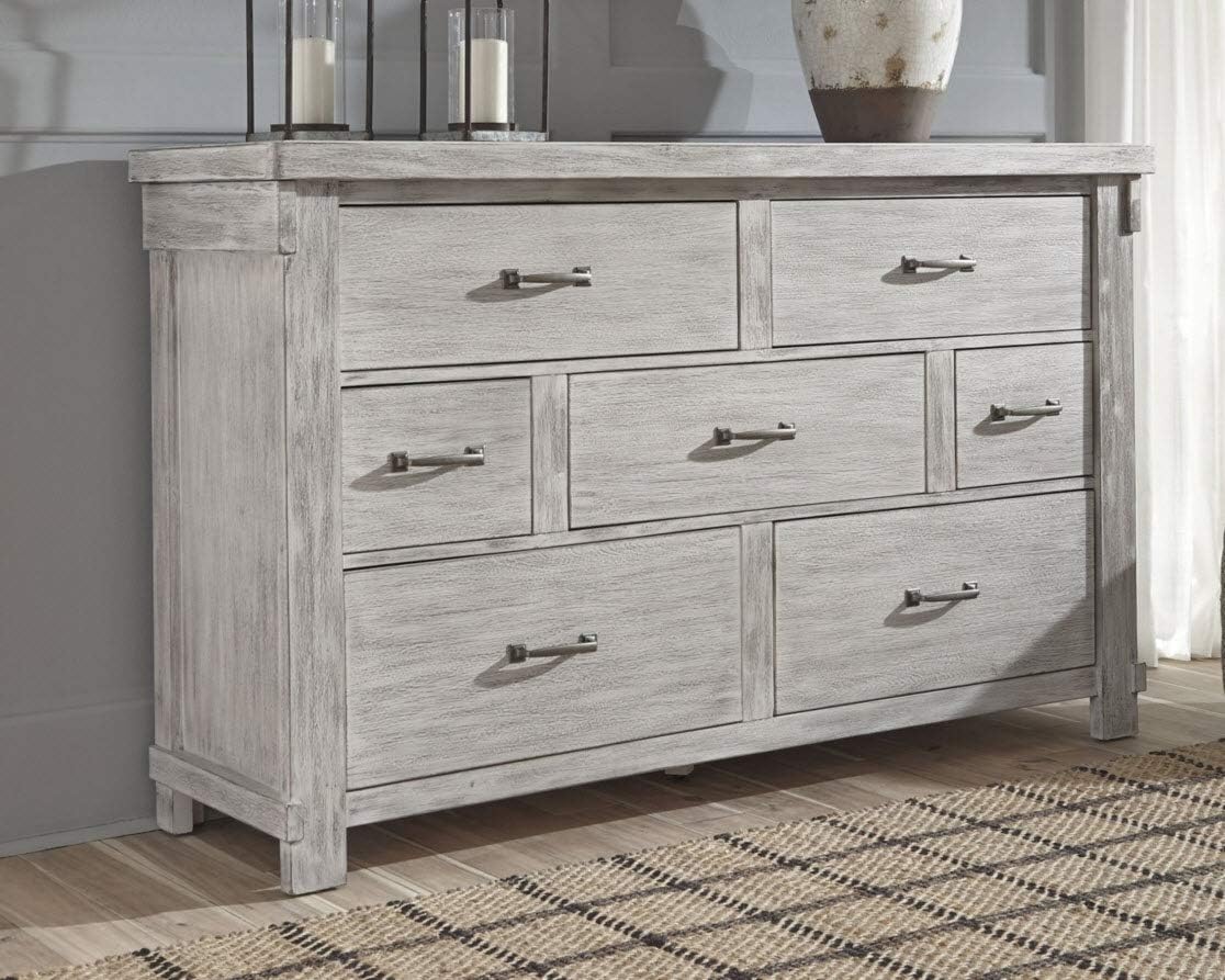 Brashland Farmhouse 7 Drawer Dresser