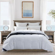 Ultra-Soft Lightweight Down Feather Comforter King Size,Breathable Thin Blanket Duvet