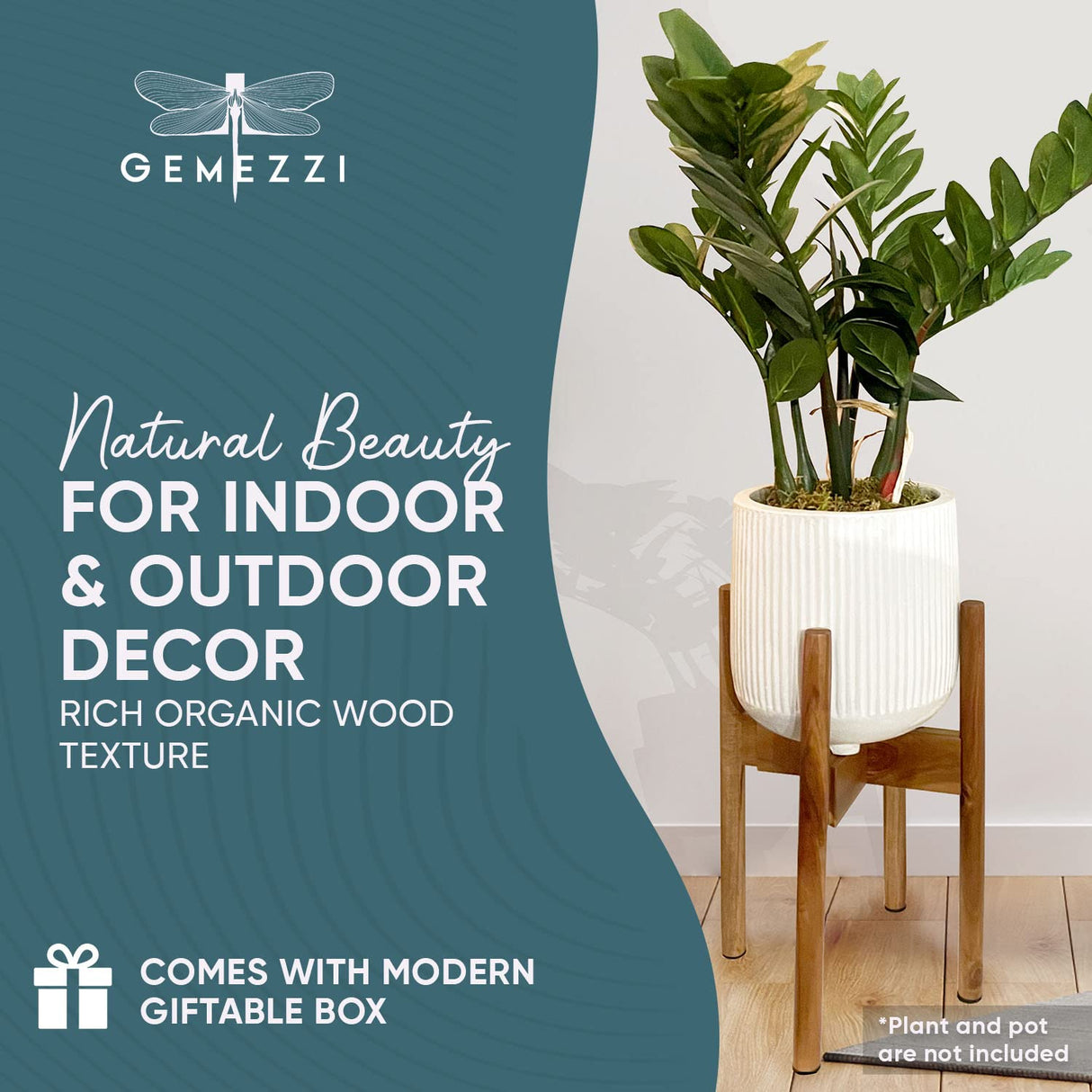 Multi-Tier Bamboo Plant Stand – Indoor & Outdoor Corner Shelf for Plants