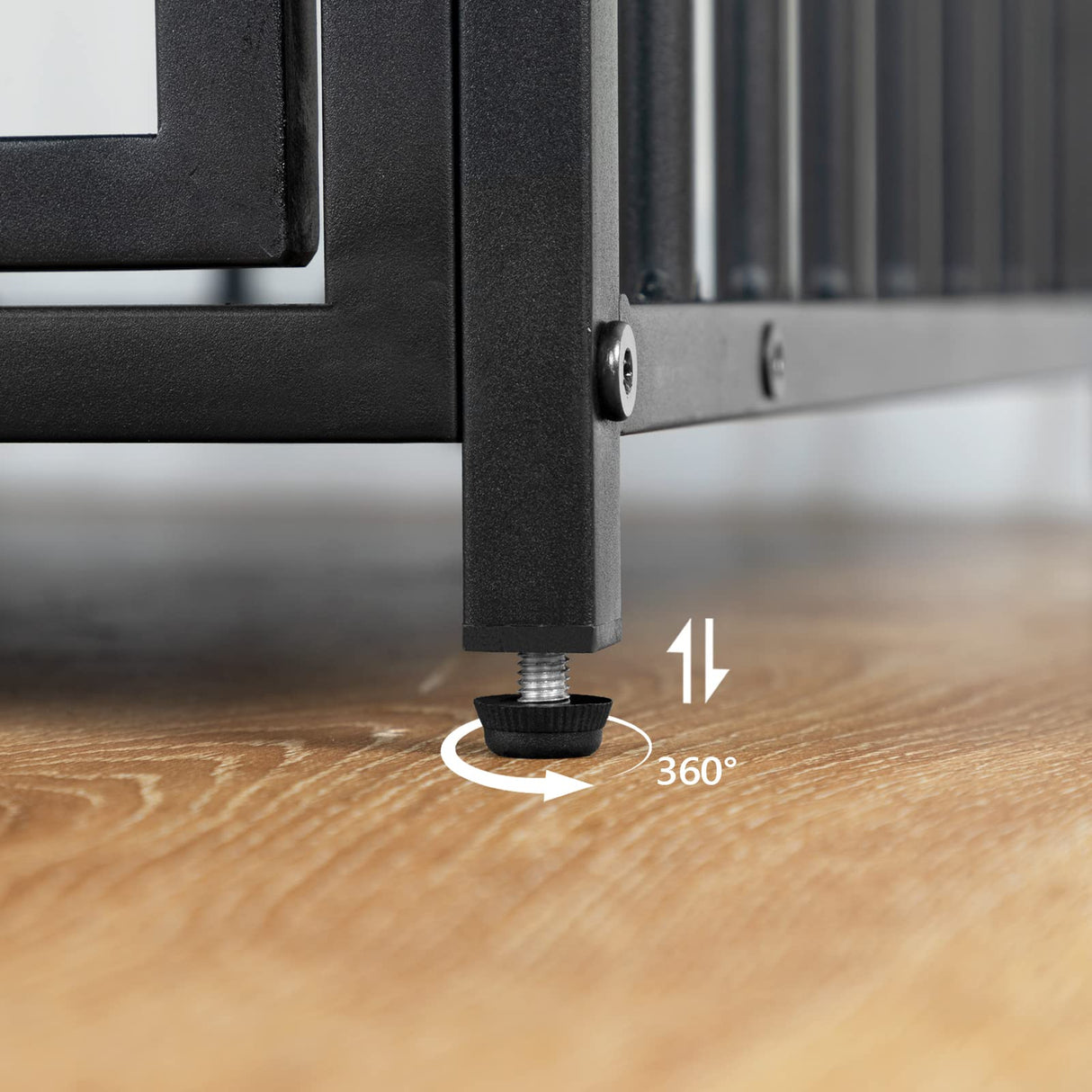 Dog Crate Furniture, Wooden Dog House, Decorative Dog Kennel with Drawer