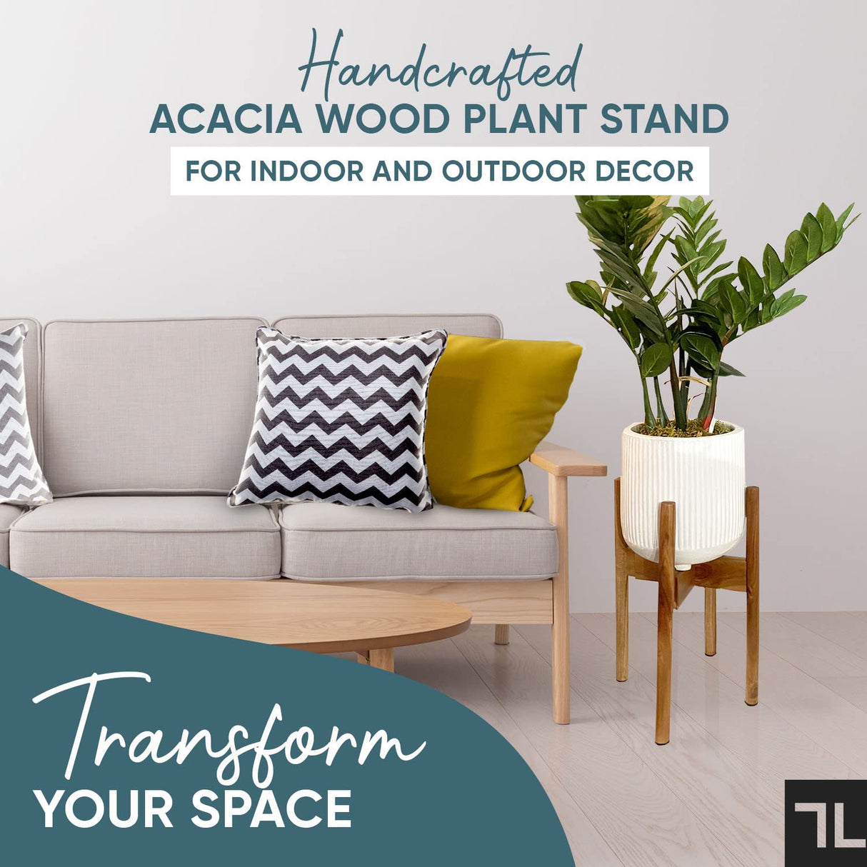 Multi-Tier Bamboo Plant Stand – Indoor & Outdoor Corner Shelf for Plants