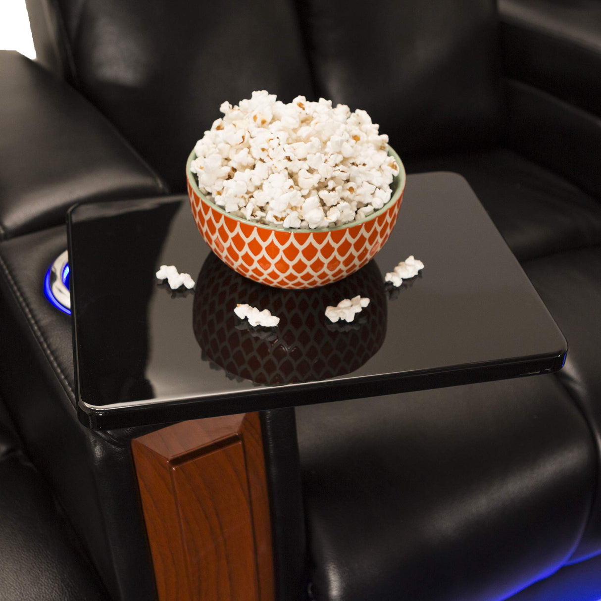 Leather Gel - Power Recline - USB Charging - Tray Tables - in-Arm Storage