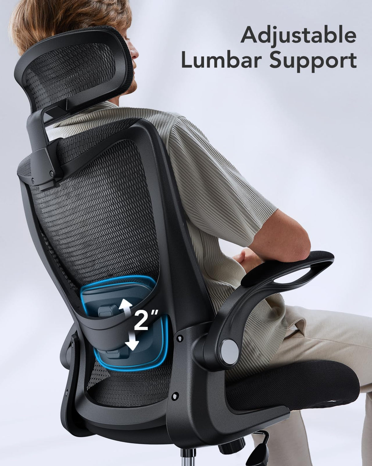 Ergonomic Office Chair, High Back Desk Chair