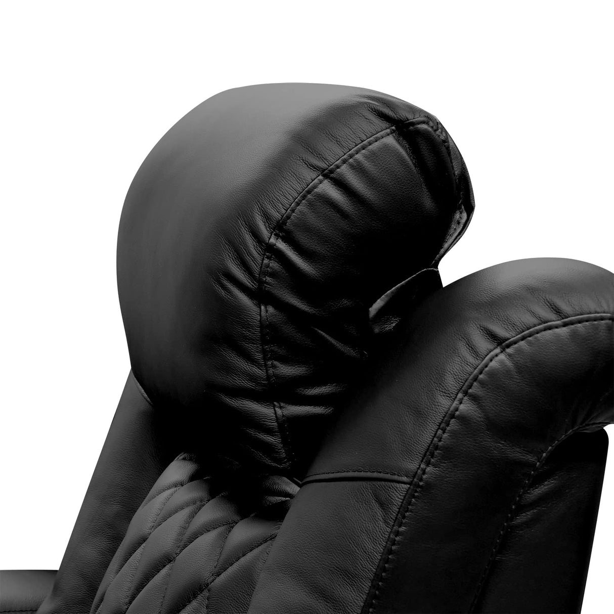 LuxeVibe 3-Seat Power Home Theater Recliner – Headrest & Ambient Lighting