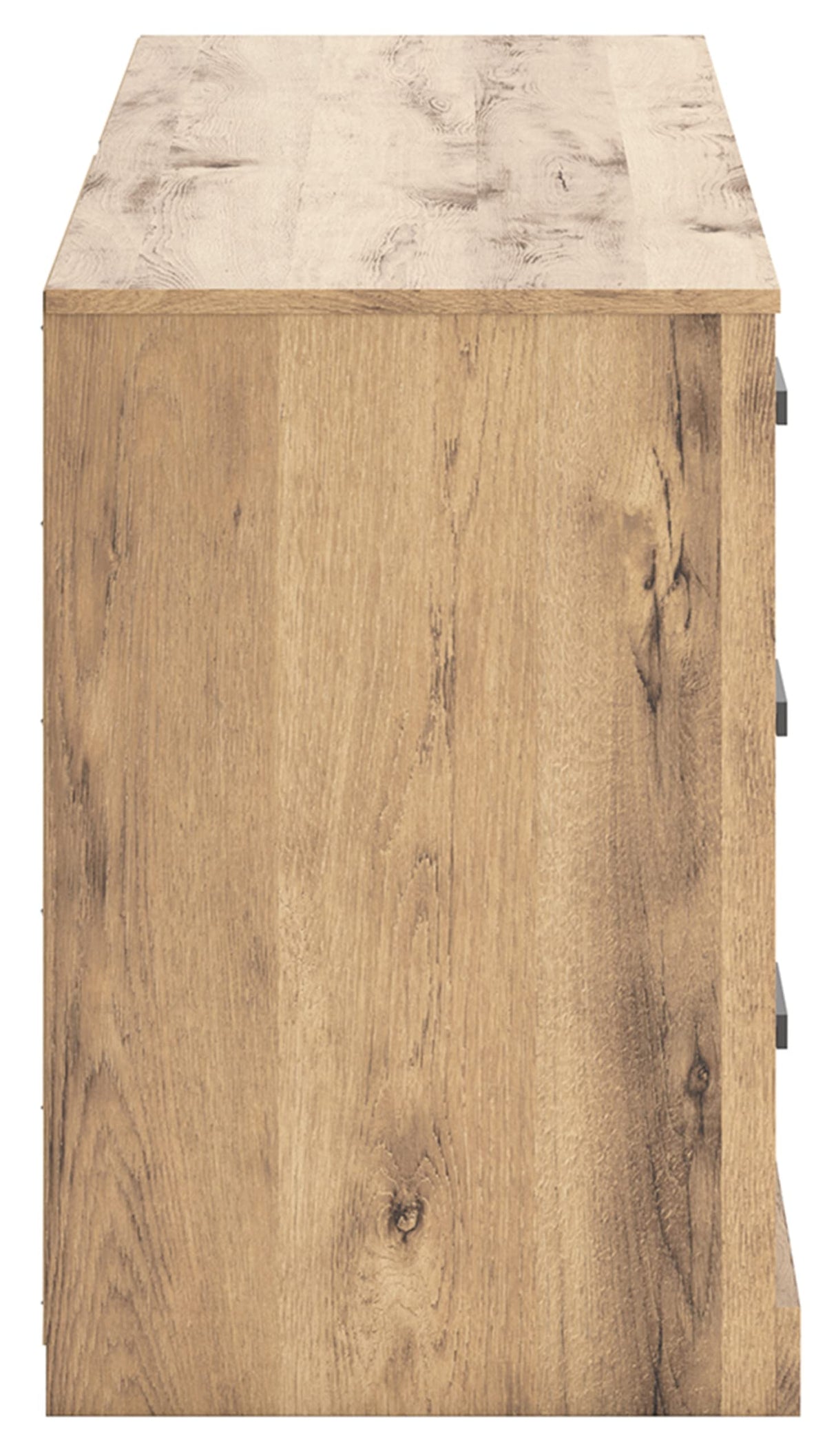 Larstin Rustic 6 Smooth-Gliding Drawer Dresser, Brown