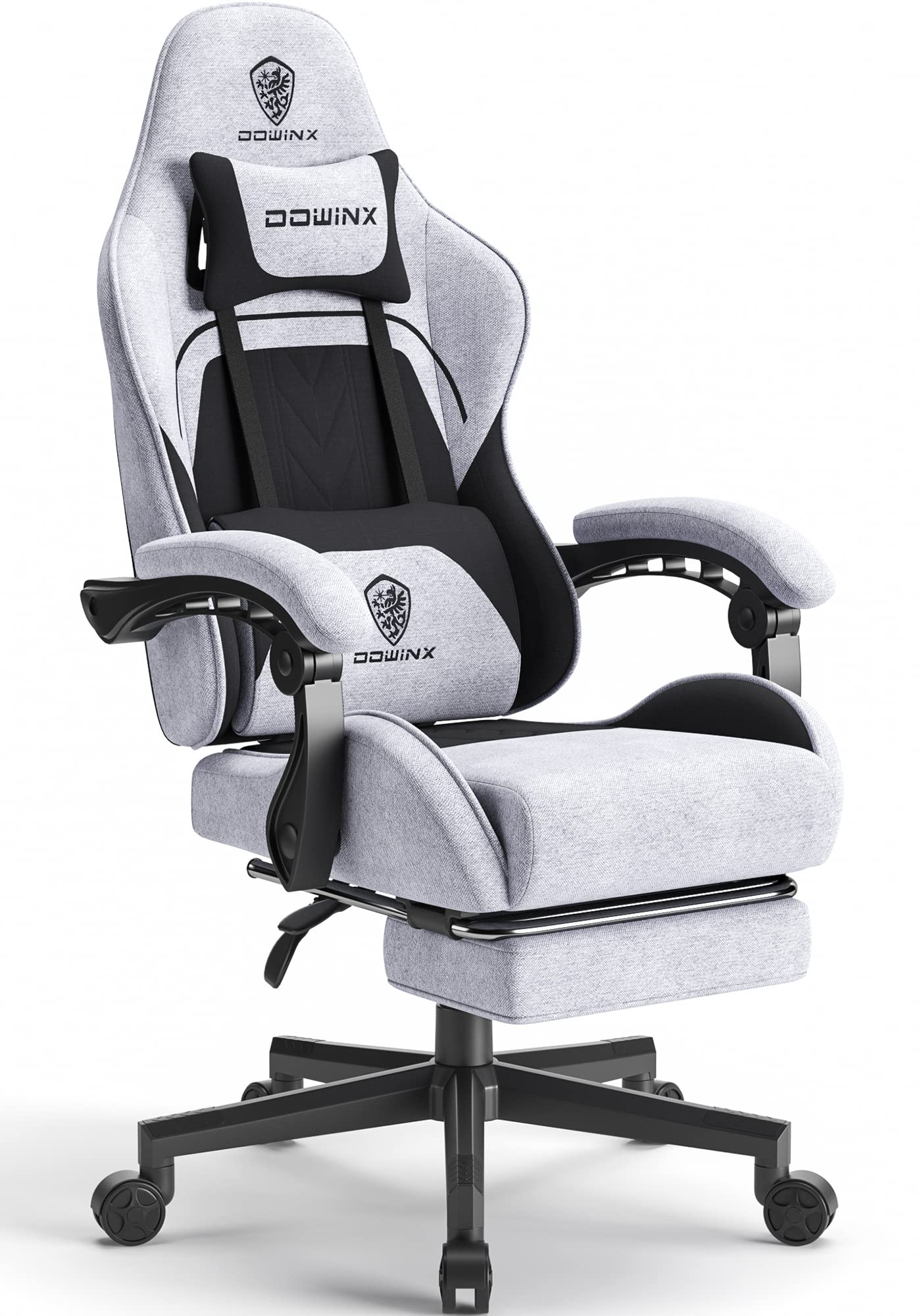 Gaming Chair Fabric with Pocket Spring Cushion Massage Game Chair Cloth
