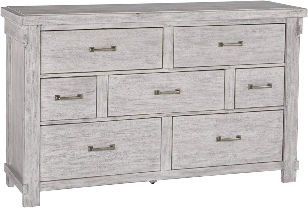 Brashland Farmhouse 7 Drawer Dresser