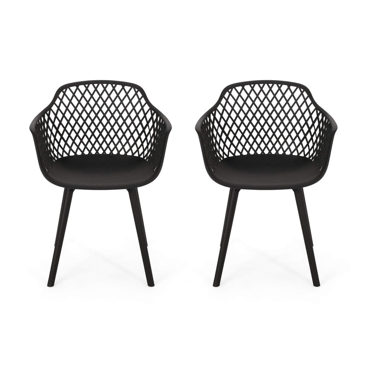 Delia Outdoor Dining Chair (Set of 2)