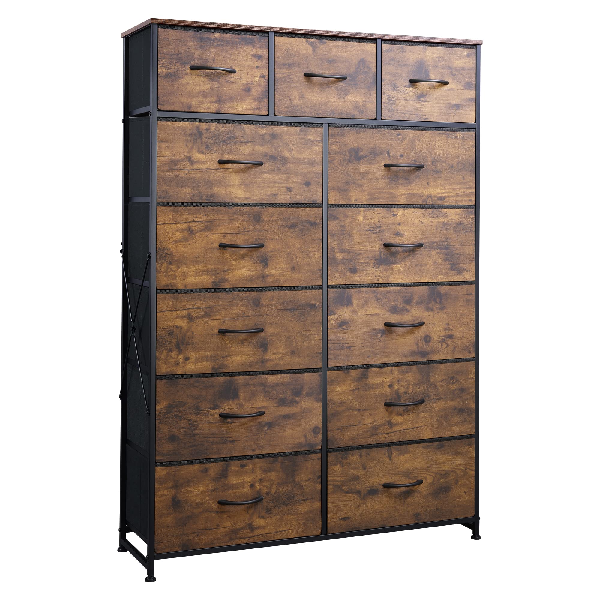 Tall Dresser for Bedroom with 13 Drawers