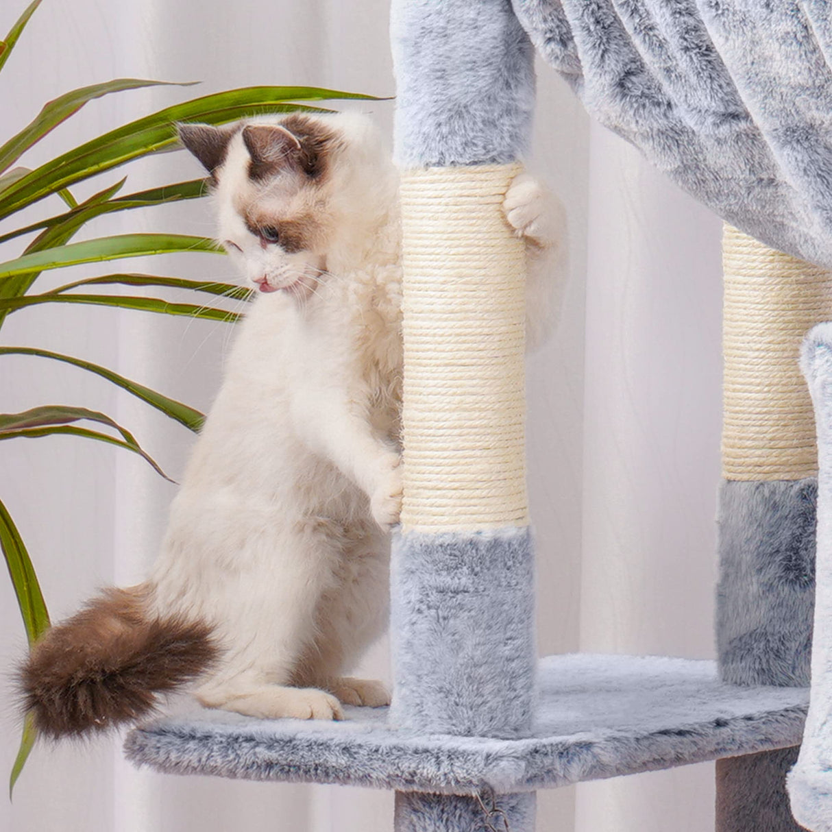 Cat Tree, 73 inches Tall Cat Tower for Large Cats 20 lbs Heavy Duty for Indoor Cats,Big