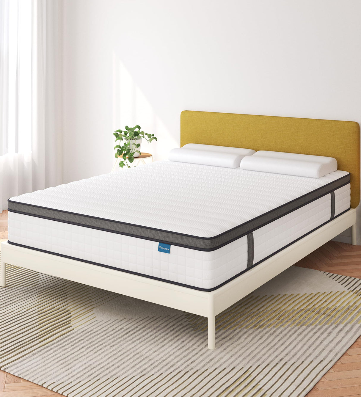 King Mattress,12 Inch Hybrid King Size Mattress in a Box, Mattresses
