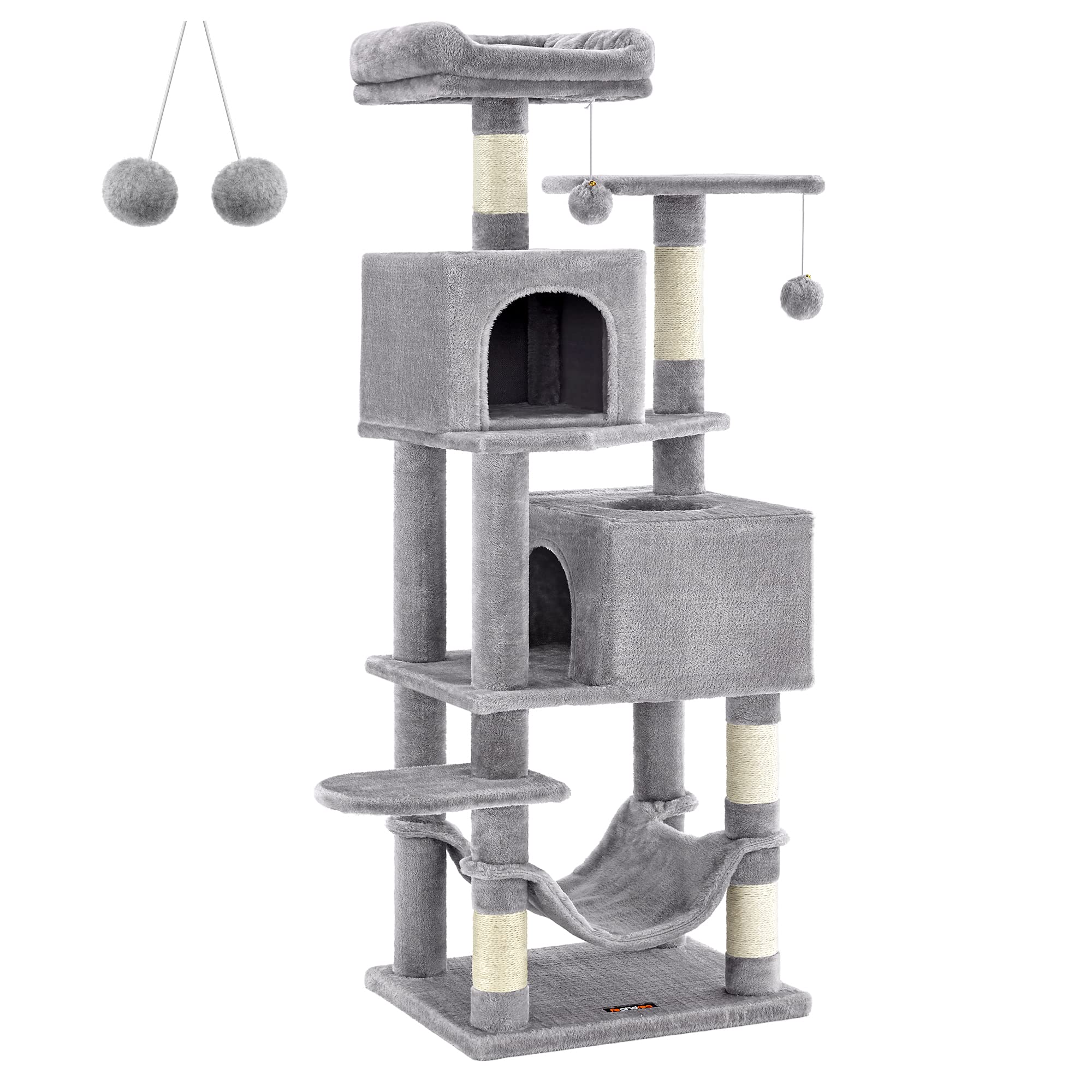 Cat Tree 61-Inch Cat Tower for Indoor Cats