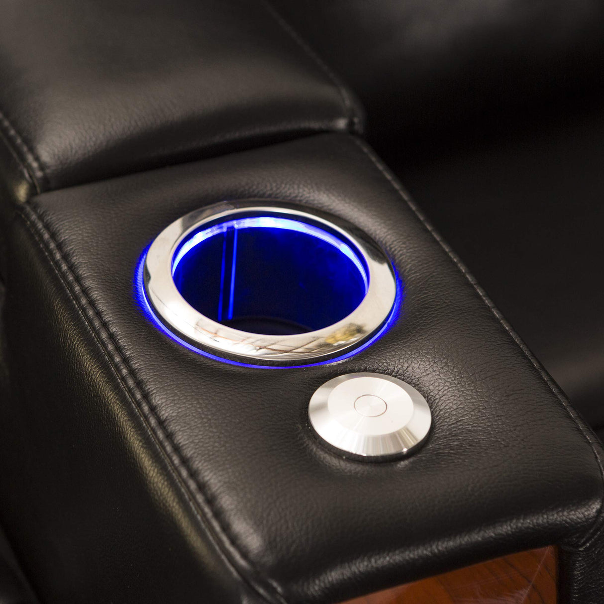 Leather Gel - Power Recline - USB Charging - Tray Tables - in-Arm Storage