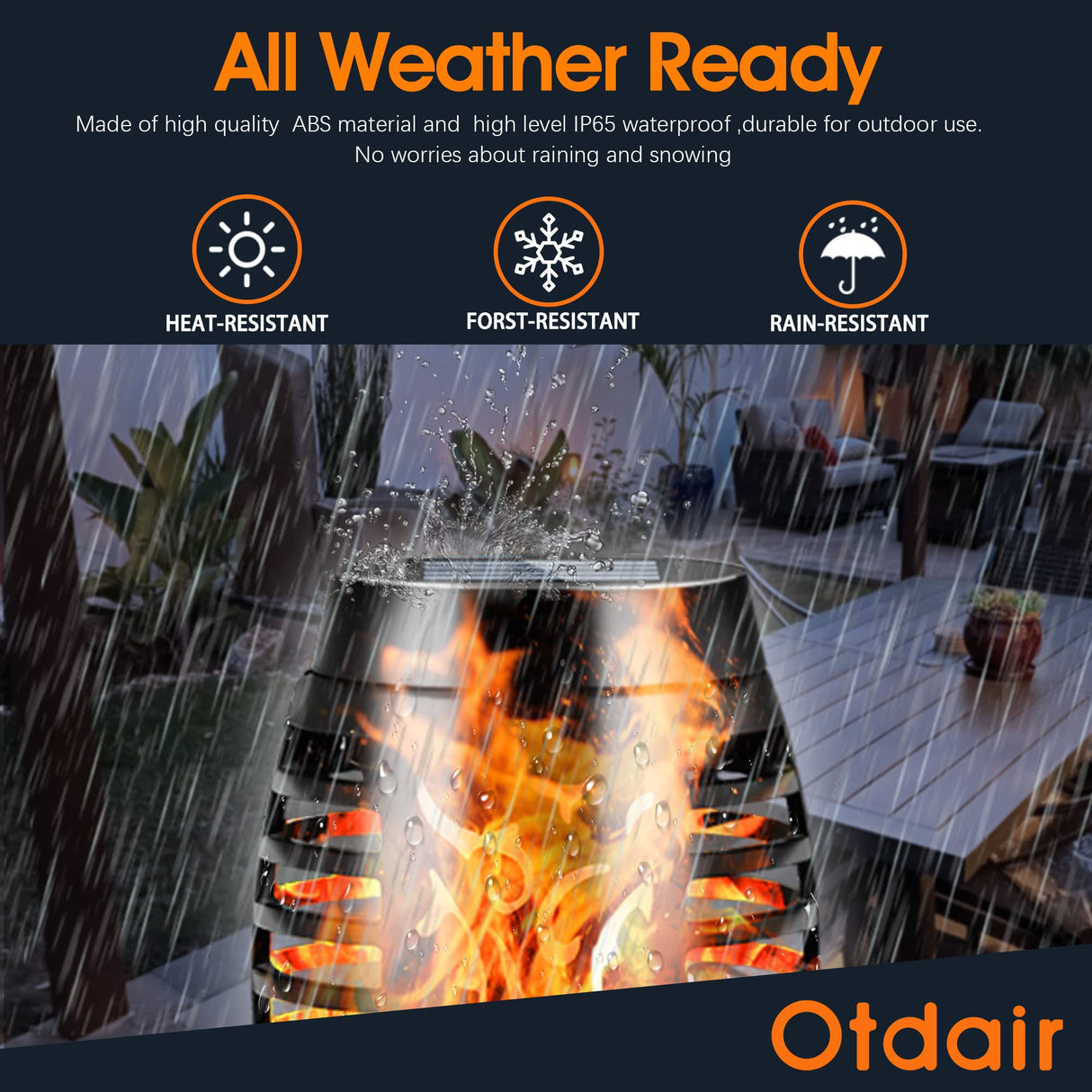 Solar Outdoor Lights, 16 Packs 12LED Tiki Torches with Flickering Flame