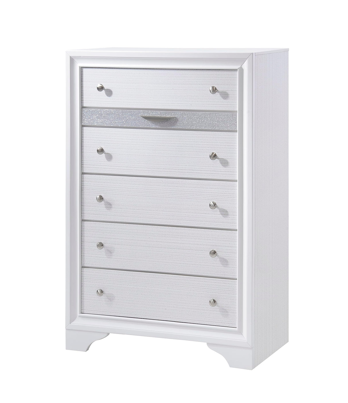 6-Piece Watson King Size Bedroom Set. Bed, Dresser, Mirror, Chest & 2 Night Stands