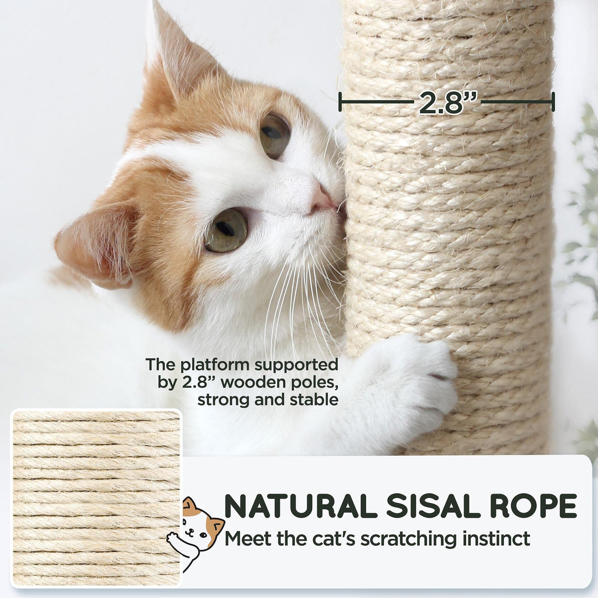 Cat Tree Cat Tower 63 Inches Multi Level Cat