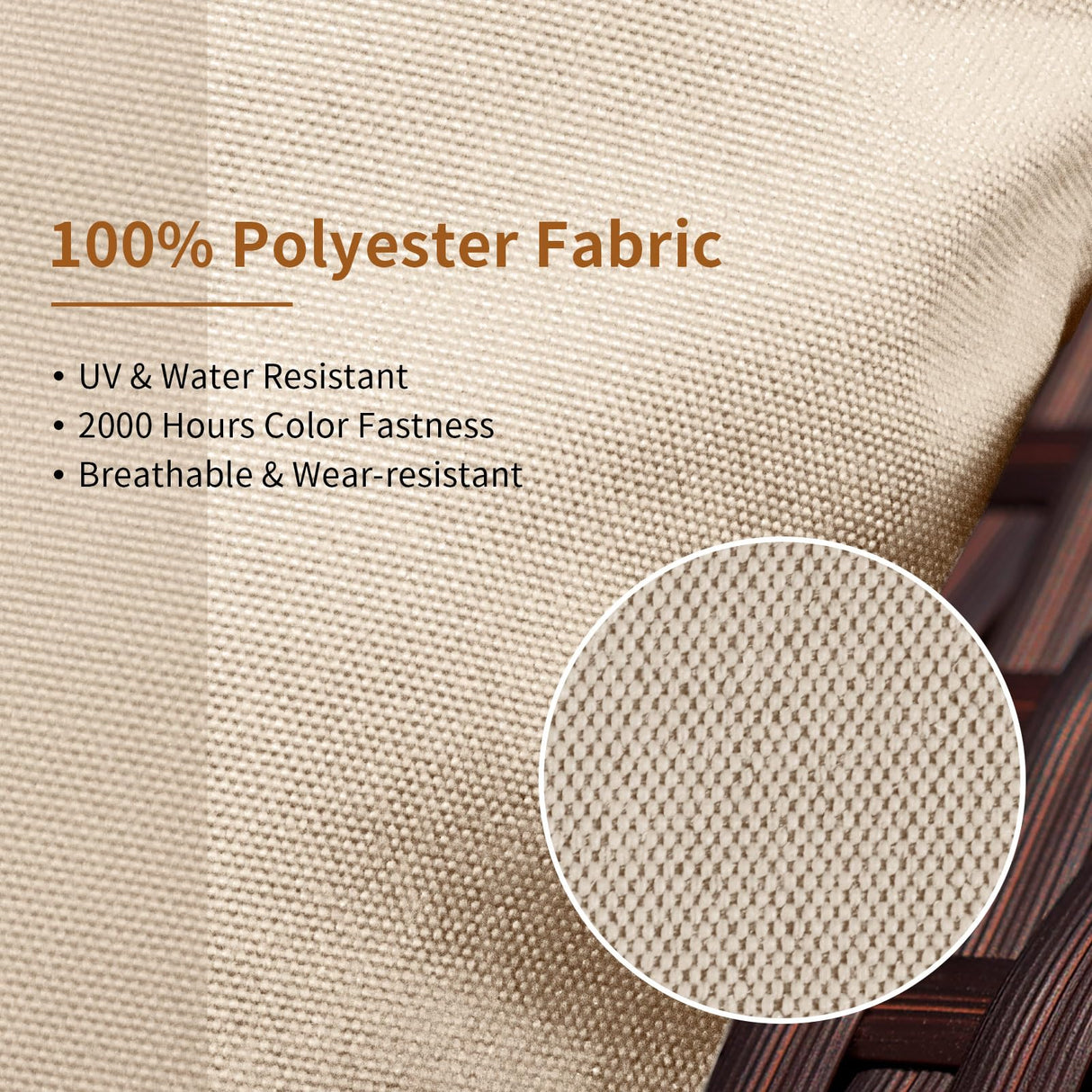 Large Size PE Rattan Outdoor Patio Furniture Sectional Sofa Sets