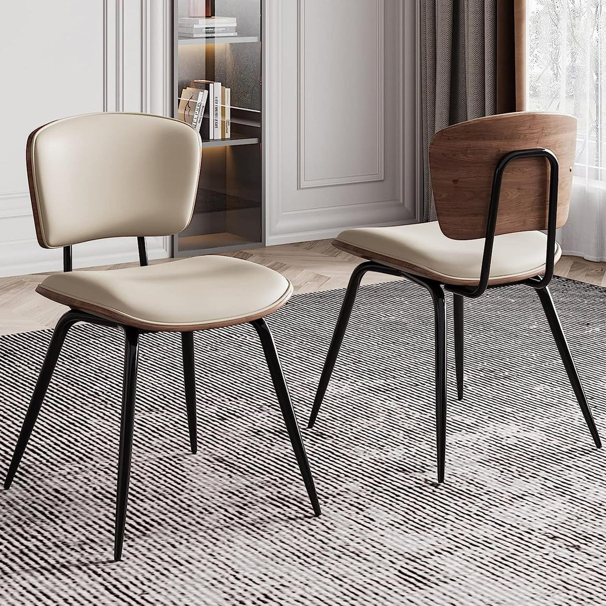 Dining Chairs Mid Century Modern Dining Chairs for Kitchen Dining