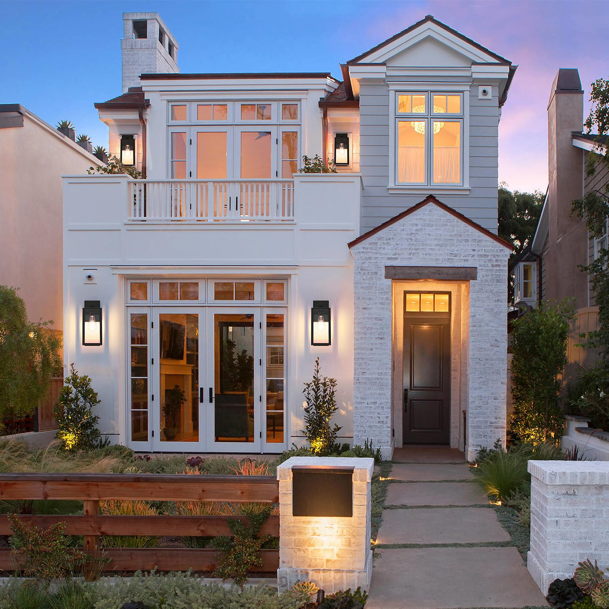 Outdoor Wall Lantern, Exterior Waterproof Wall Sconce Light Fixture