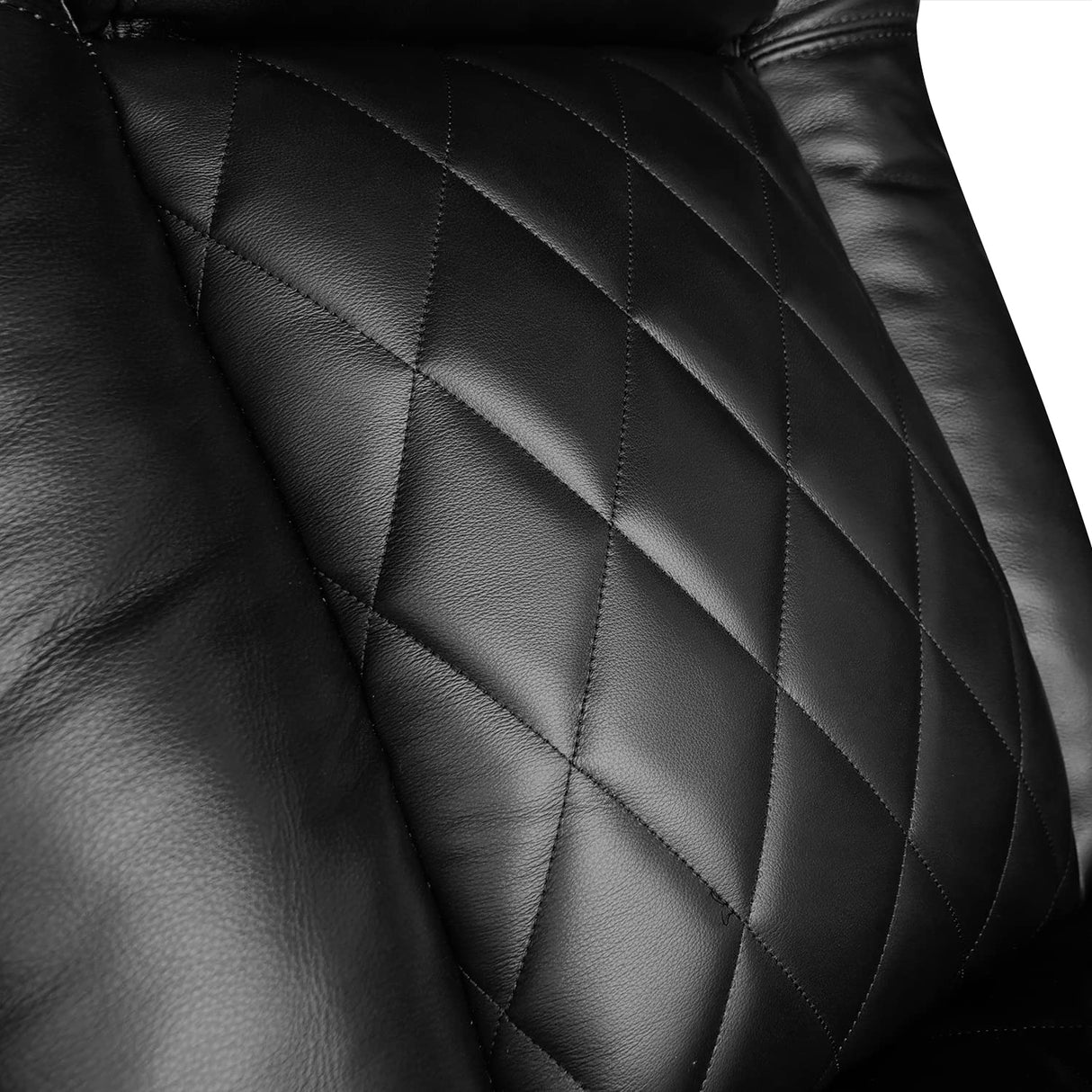 LuxeVibe 3-Seat Power Home Theater Recliner – Headrest & Ambient Lighting