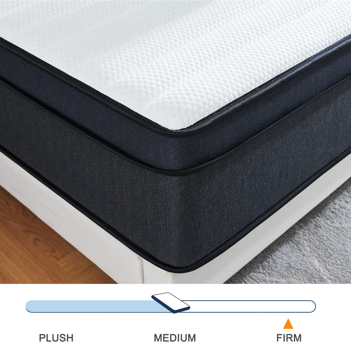 Queen Mattress, 12 Inch Hybrid Queen