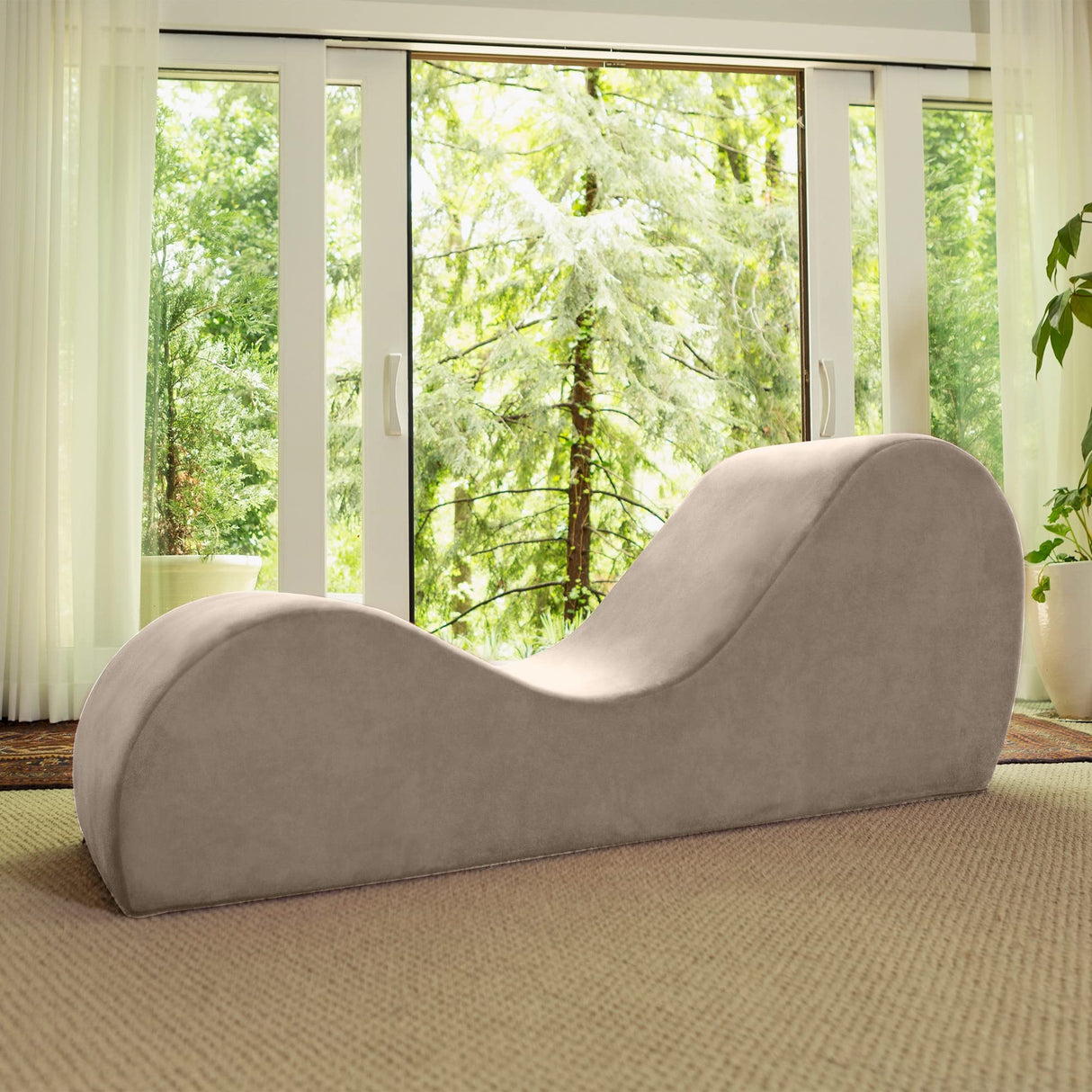 Sleek Chaise Lounge for Yoga-Made in The USA-for Stretching's