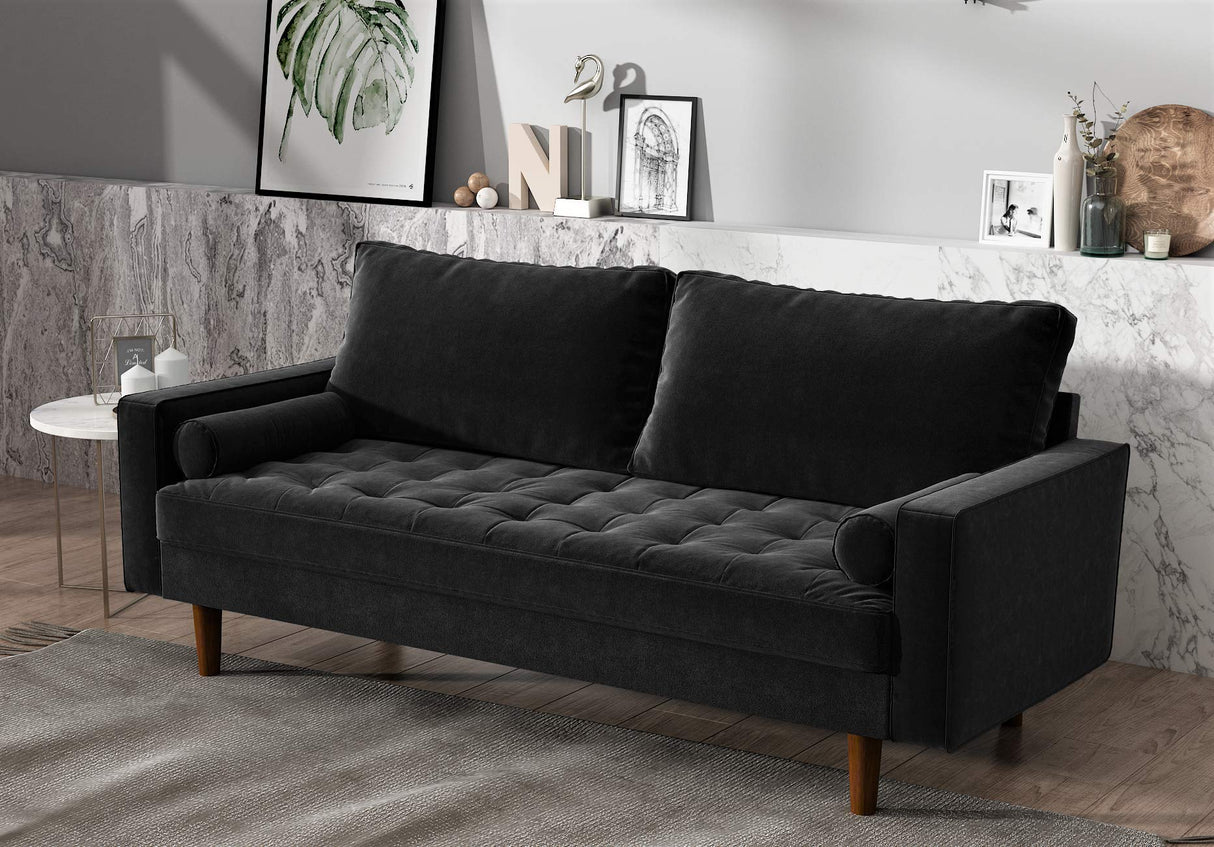 Diamond Tufted Chesterfield Sofa Living Room