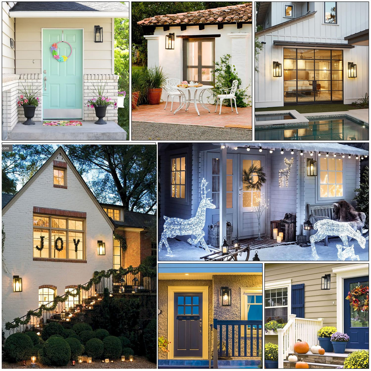 Outdoor Wall Lantern, Exterior Waterproof Wall Sconce Light Fixture