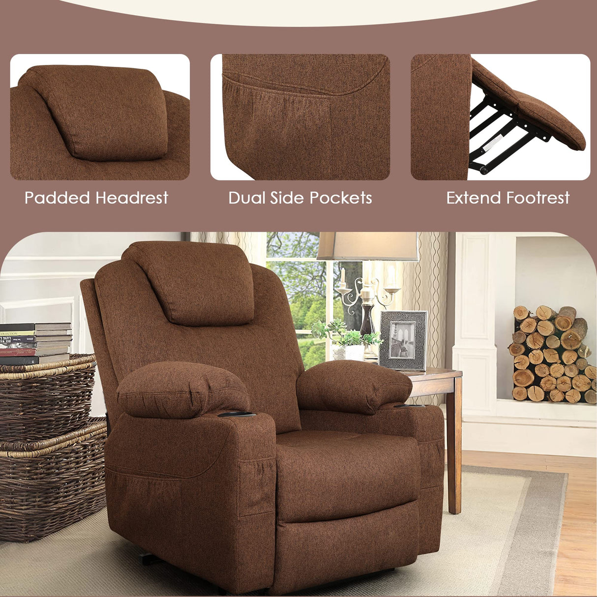 Lift Chairs Recliners for Elderly, Power Lift Recliner, Chair Lifts, Reclining