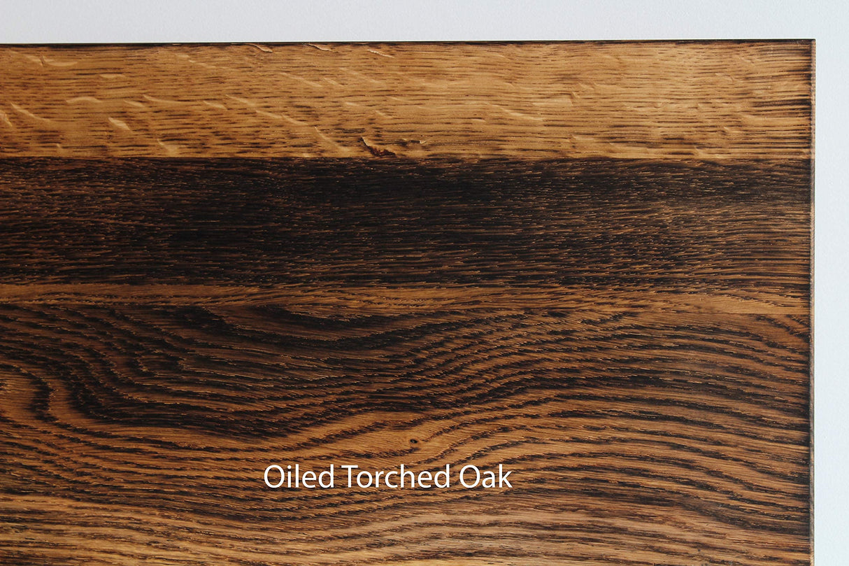 Modern Hardwood Shelves Set of 2 - Made from New Wood Sealed