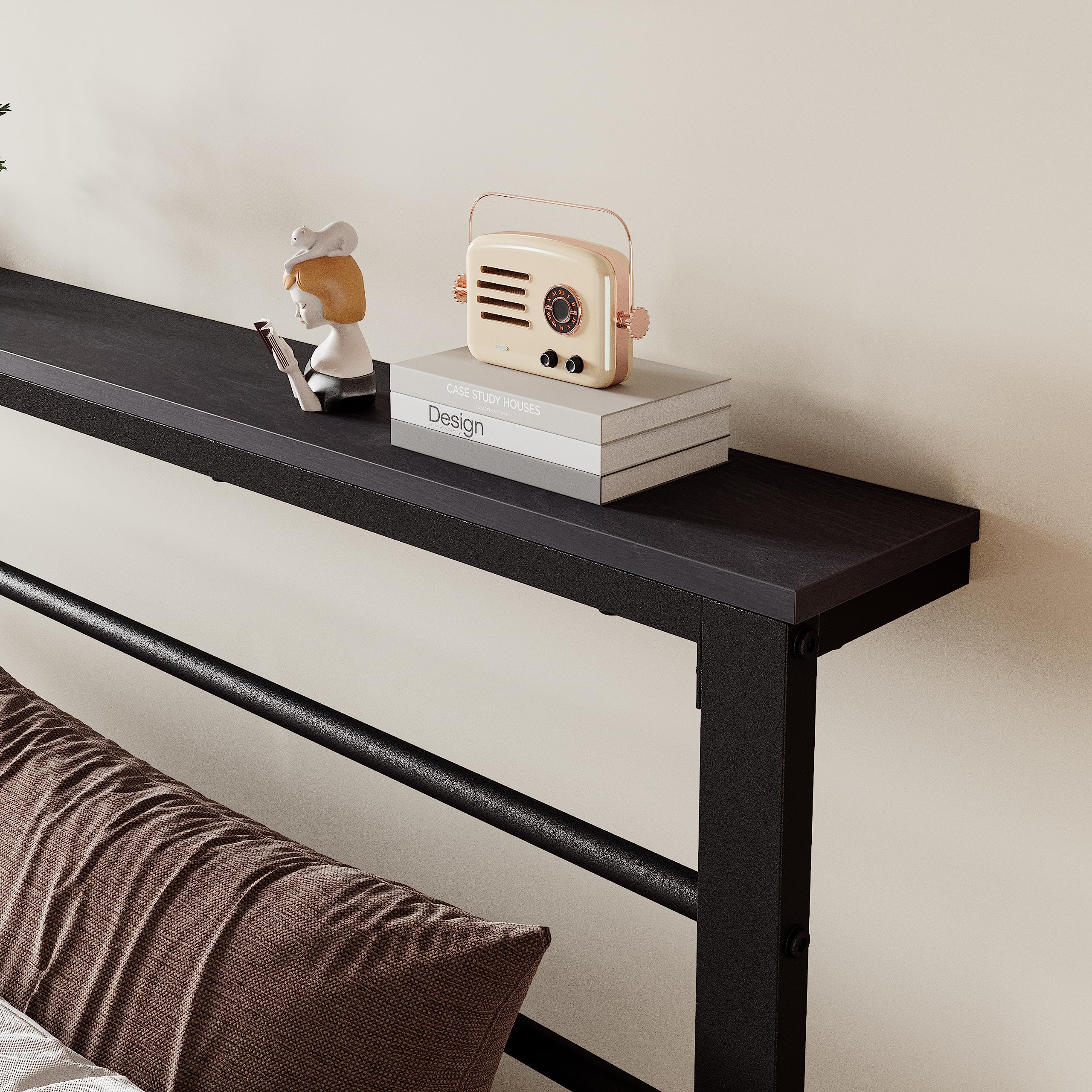 Nova Bed – Sturdy Platform with Storage Shelf & Noise-Free Design