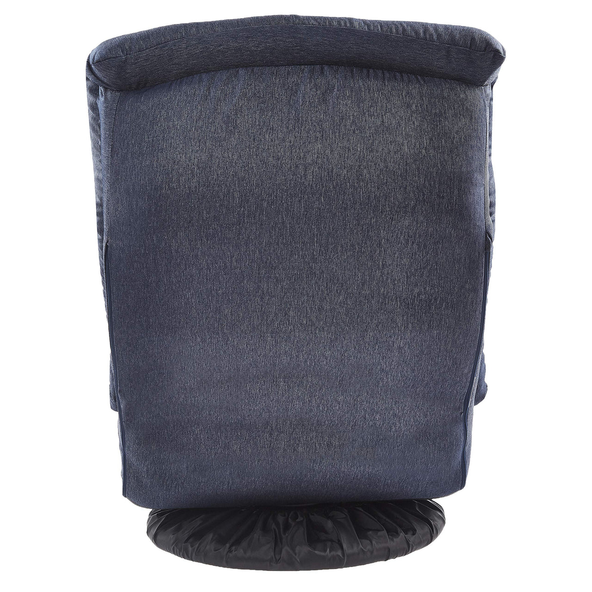 Swivel Foam Lounge Chair - with Headrest, Adjustable, Denim, Blue